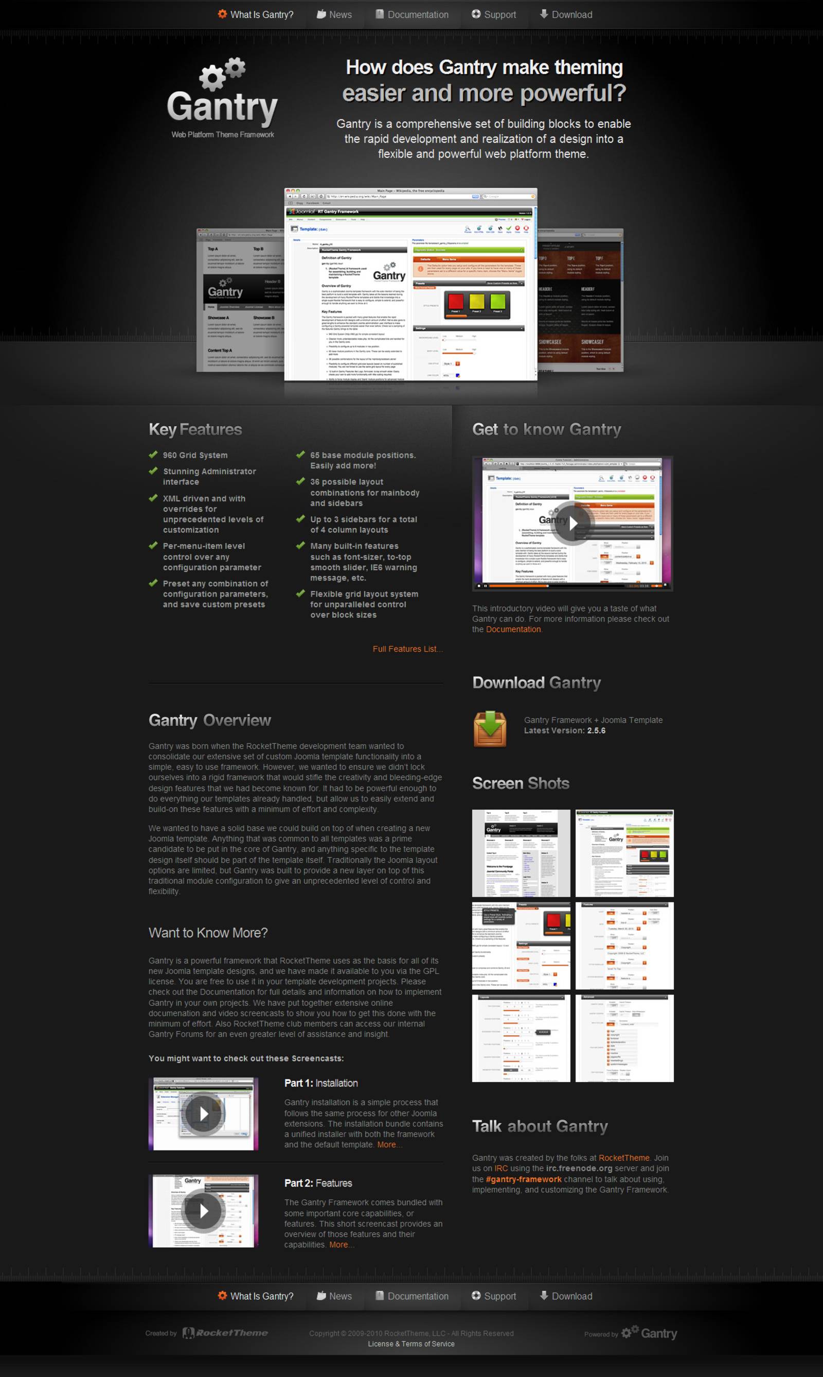 Gantry Framework